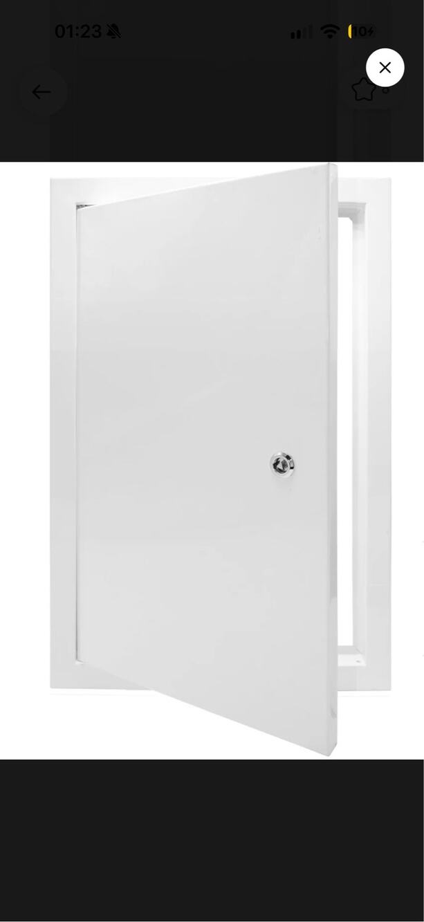 XSKLBZA Drywall Access Door Panel Metal Wall Ceiling Access Panel White